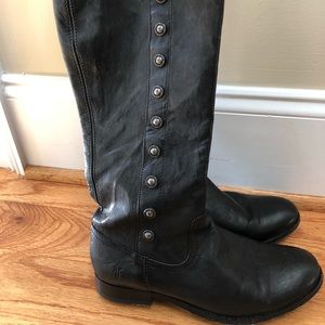 Frye Button Tall Boots